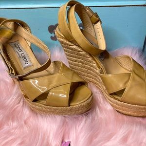 Authentic Jimmy Choo espadrilles. Size 39.